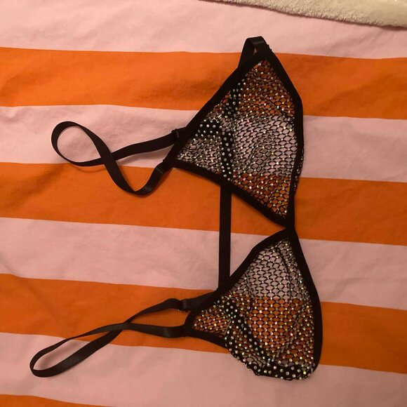 Lux Crystal bralette - black - Picture 3 of 5